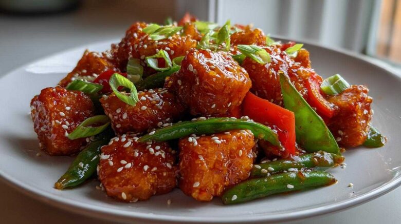 Sweet Chili Tofu Stir Fry