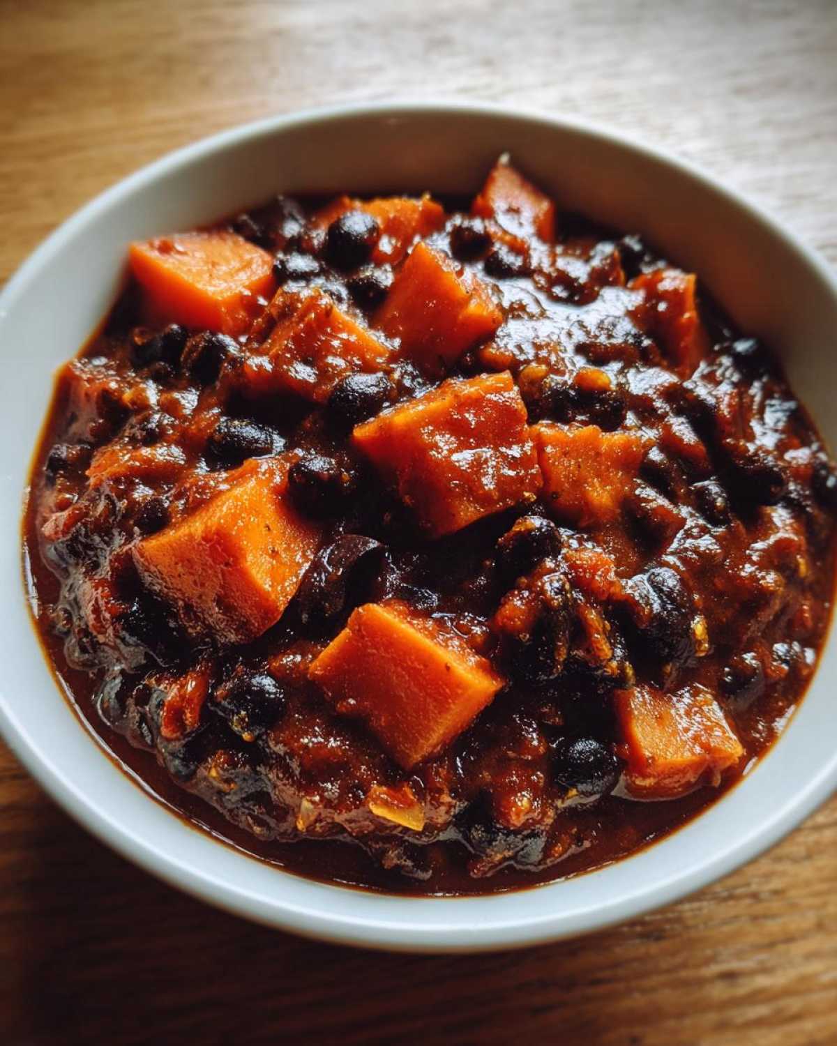 Sweet Potato Black Bean Chili - detail 1