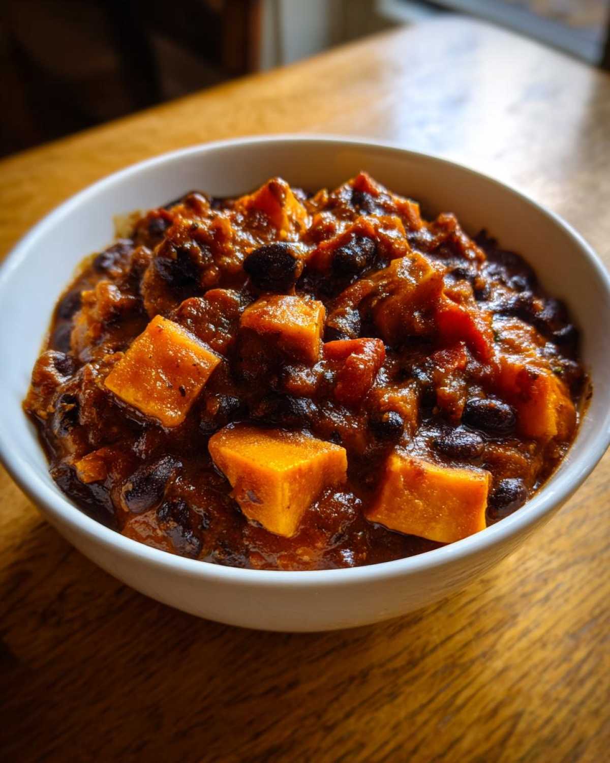 Sweet Potato Black Bean Chili - detail 2