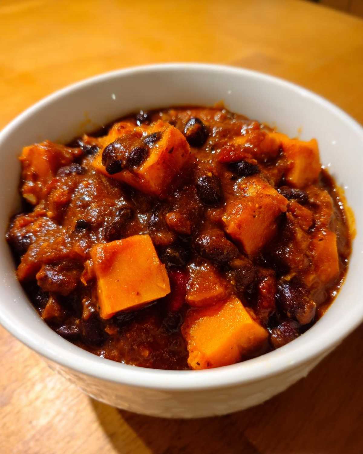Sweet Potato Black Bean Chili - detail 4