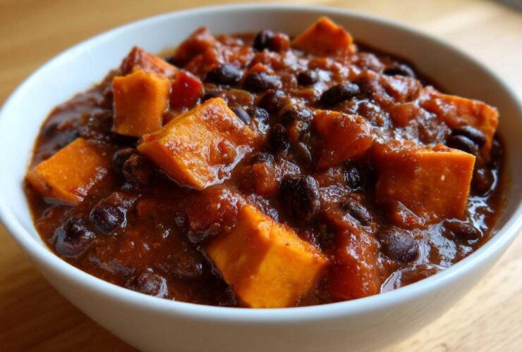 Sweet Potato Black Bean Chili