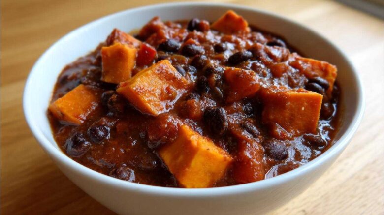 Sweet Potato Black Bean Chili
