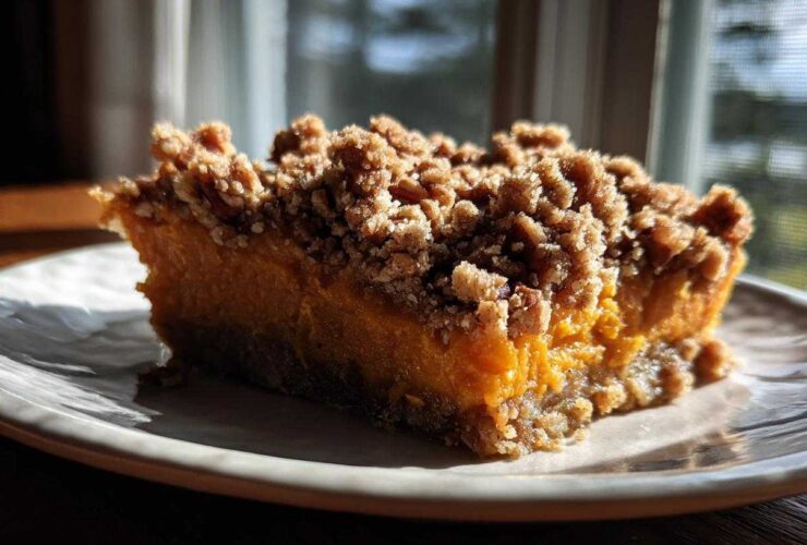 Sweet Potato Casserole with the Ultimate Crumble