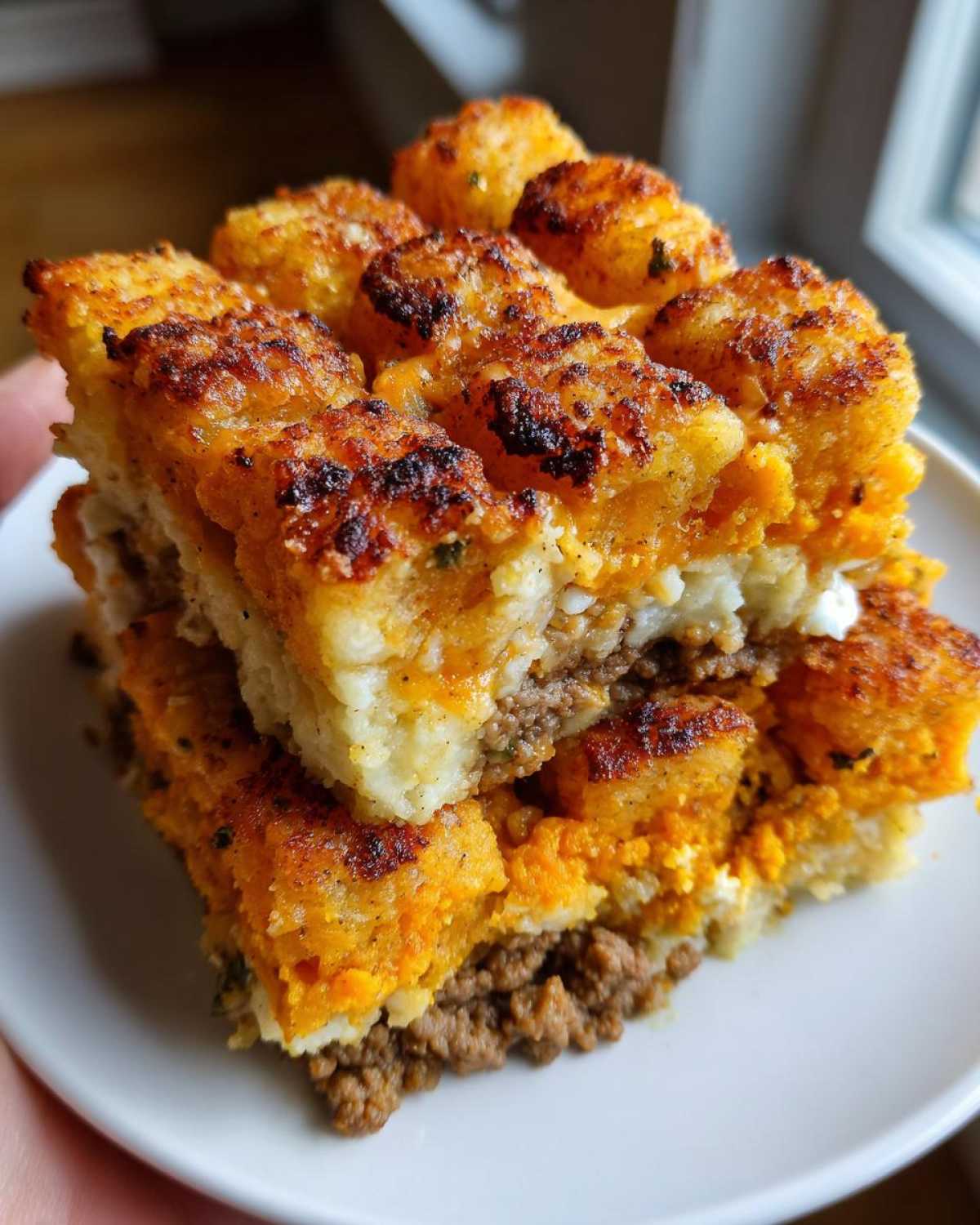 Sweet Potato Tater Tot Casserole - detail 1
