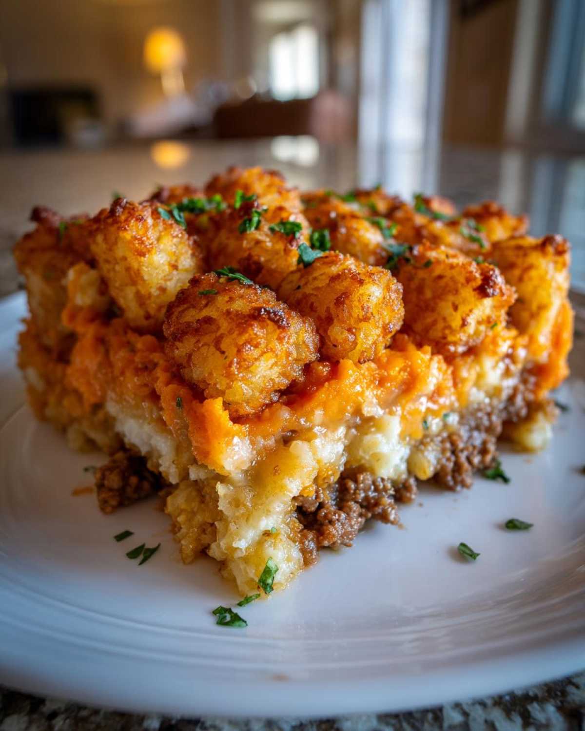 Sweet Potato Tater Tot Casserole - detail 2