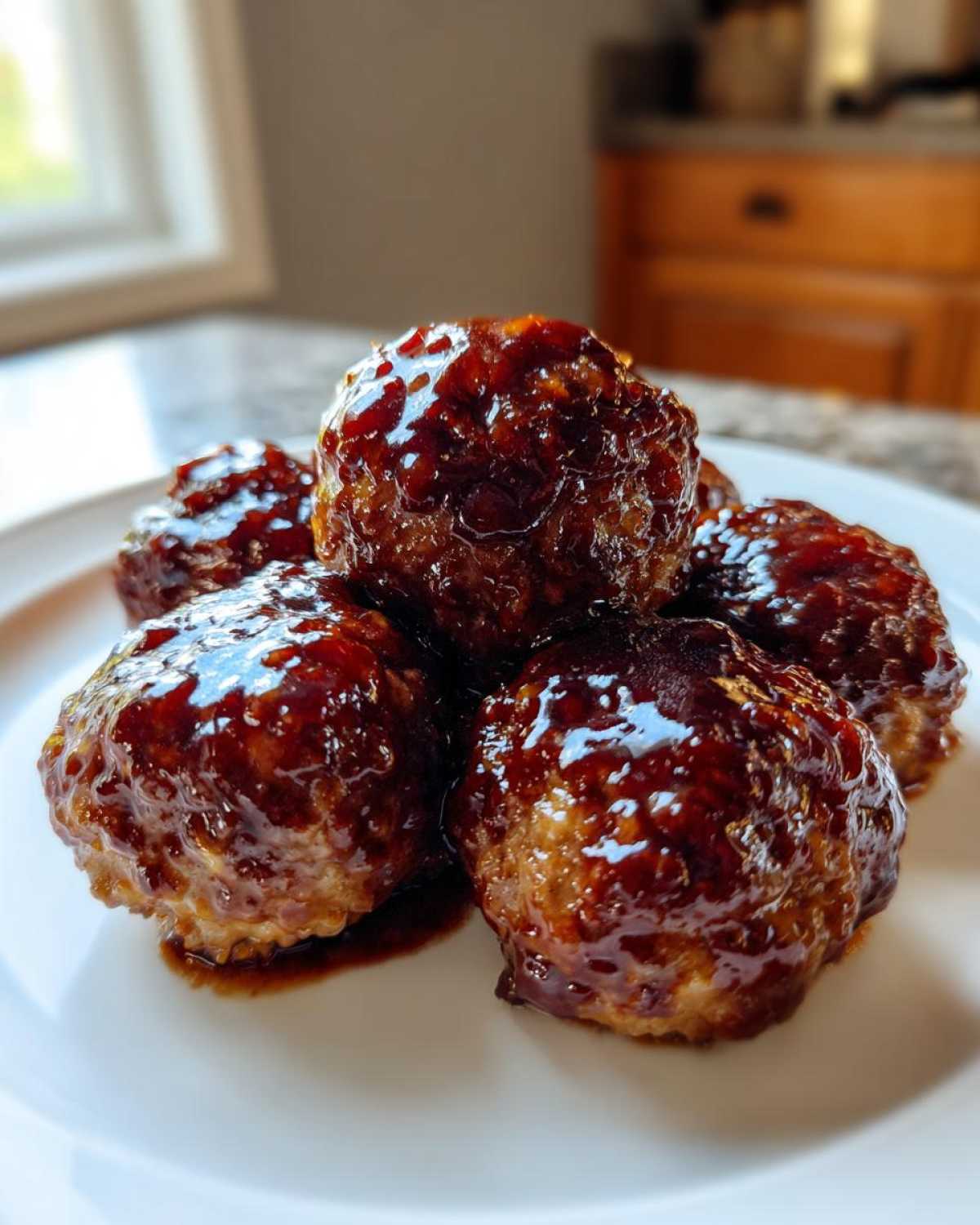 Teriyaki Turkey Meatballs - detail 3