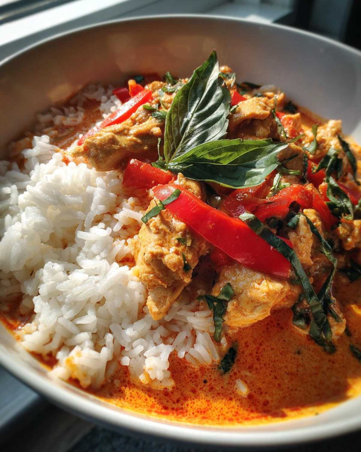 Thai Coconut Chicken Curry - detail 3
