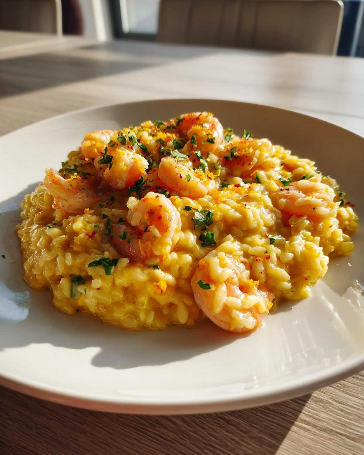 Zesty Lemon Shrimp Risotto - detail 1