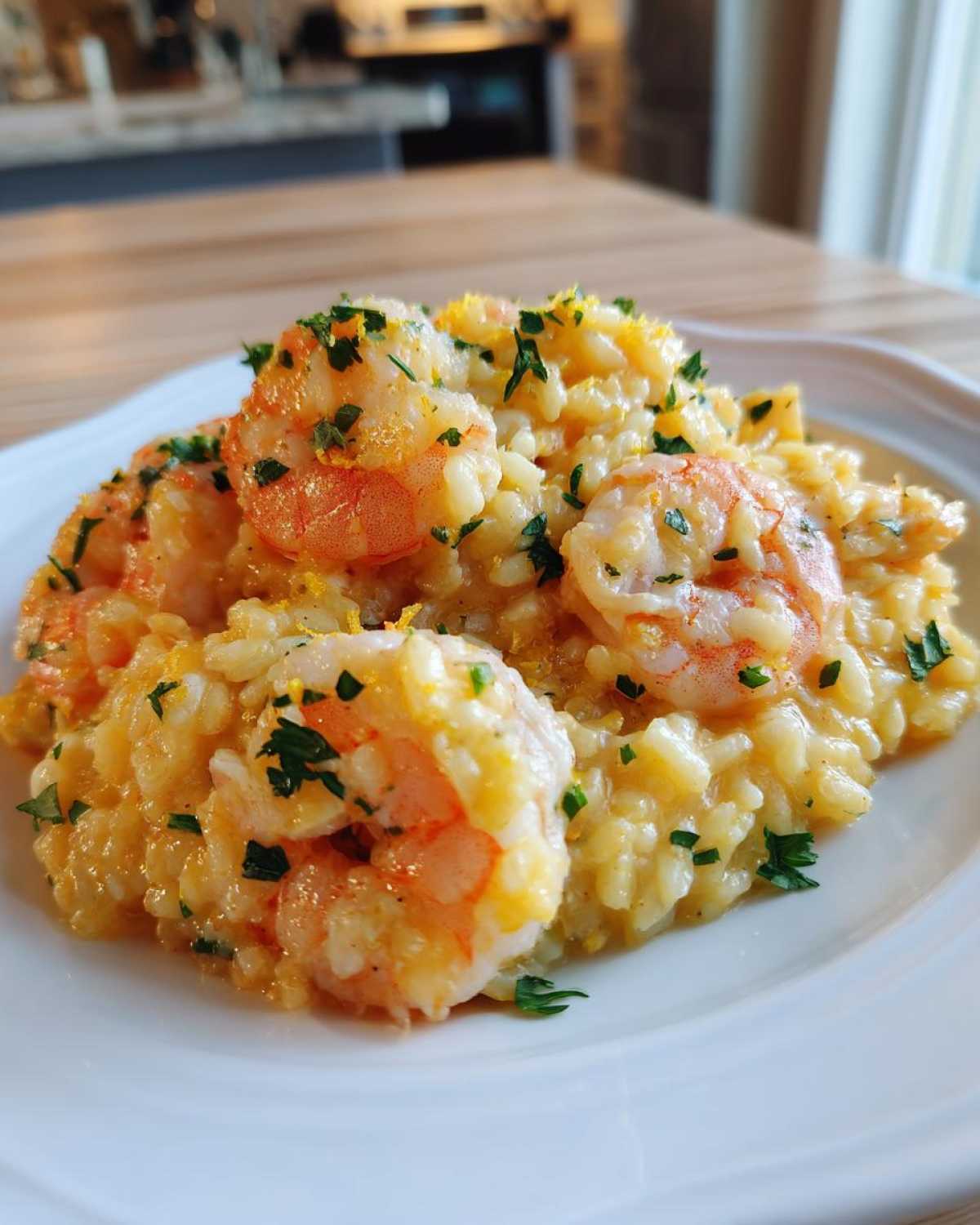 Zesty Lemon Shrimp Risotto - detail 3
