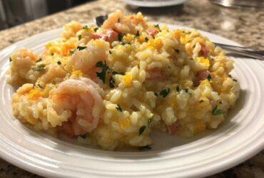Zesty Lemon Shrimp Risotto