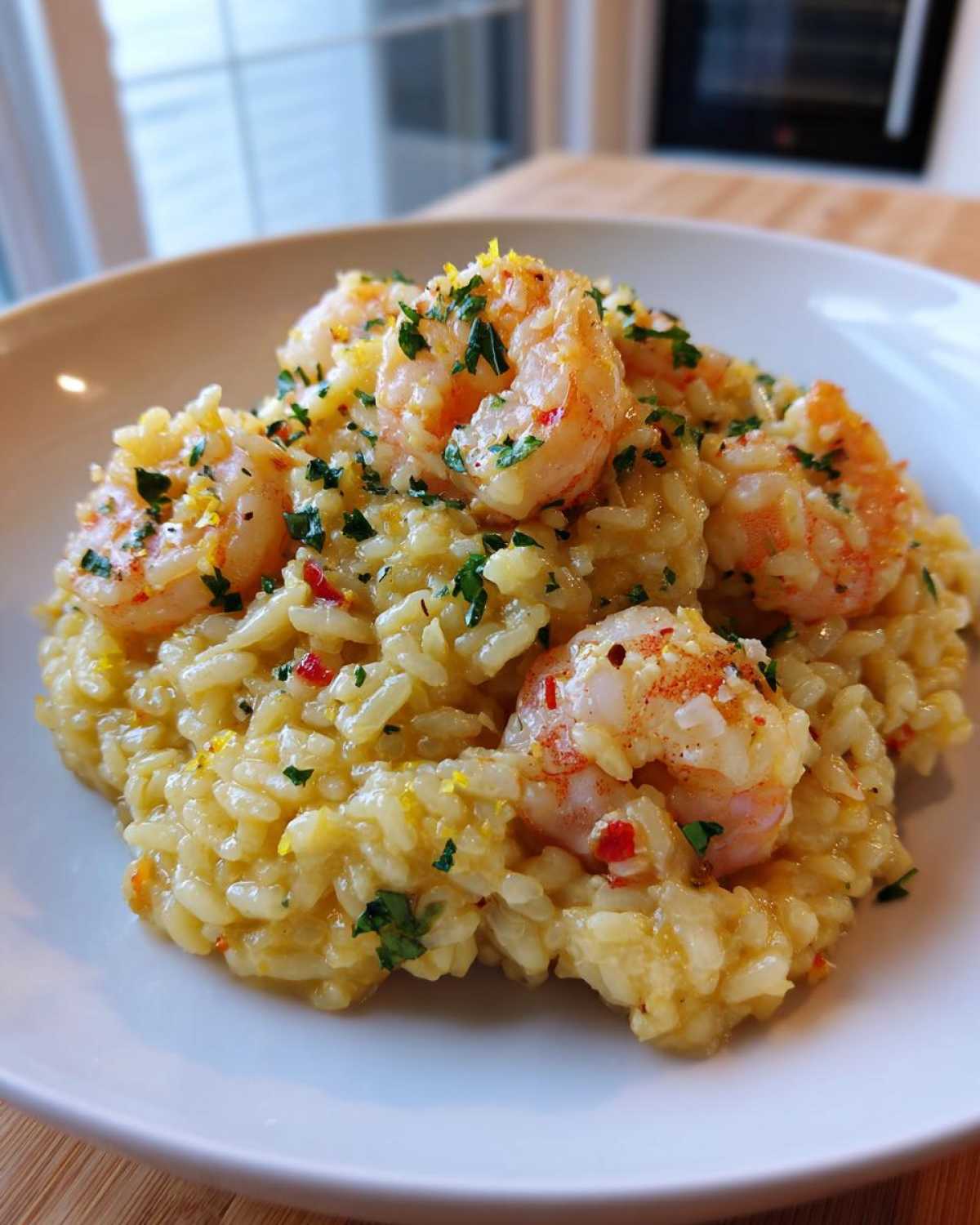 Zesty Lemon Shrimp Risotto - detail 4